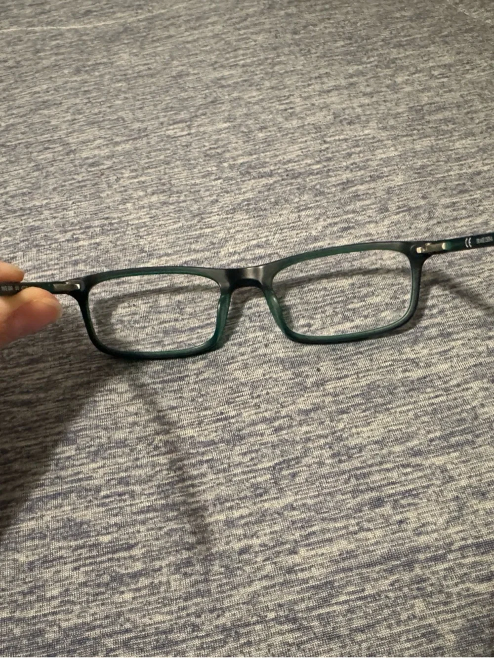 Nike Kids Black and Neon Green Rectangular Eyeglass Frames